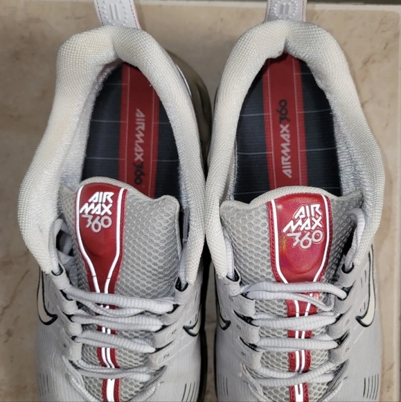 Size 13 Nike Air Max 360 Silver 310908-011 very rare 2006 BNIB sneakers hype - Picture 7 of 11